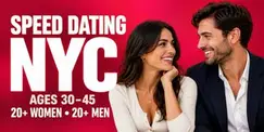 Speed Dating NYC + Singles Mixer | Ages 30–45 Speed Dating NYC + Singles Mixer | Ages 30–45