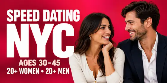 Speed Dating NYC + Singles Mixer | Ages 30–45 — photo 1