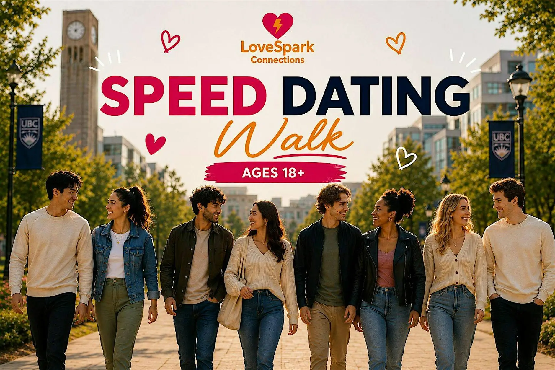 Speed Dating Walk | Ages 18+ | Vancouver Speed Dating Walk | Ages 18+ | Vancouver
