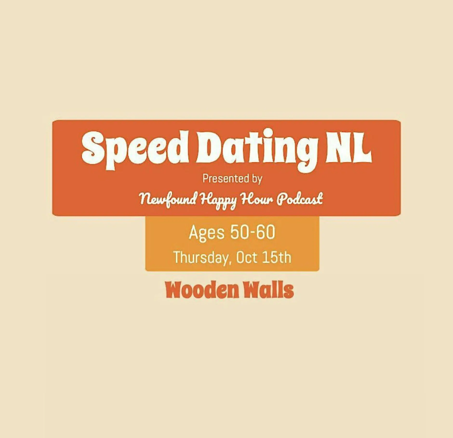 Speed Dating NL ages 20-30
