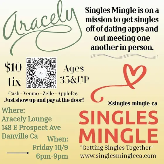 Singles Mingle @ Aracely's Lounge in Danville 35&UP $10 Entry — photo 2