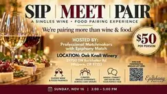 11/15/26 Singles Sip-Meet-Pair (3 Age Groups)