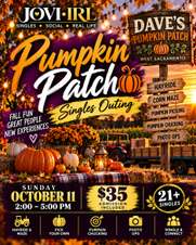 Pumpkin Patch SINGLES Outing | JOVI