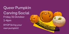 Queer Pumpkin Carving Social Queer Pumpkin Carving Social