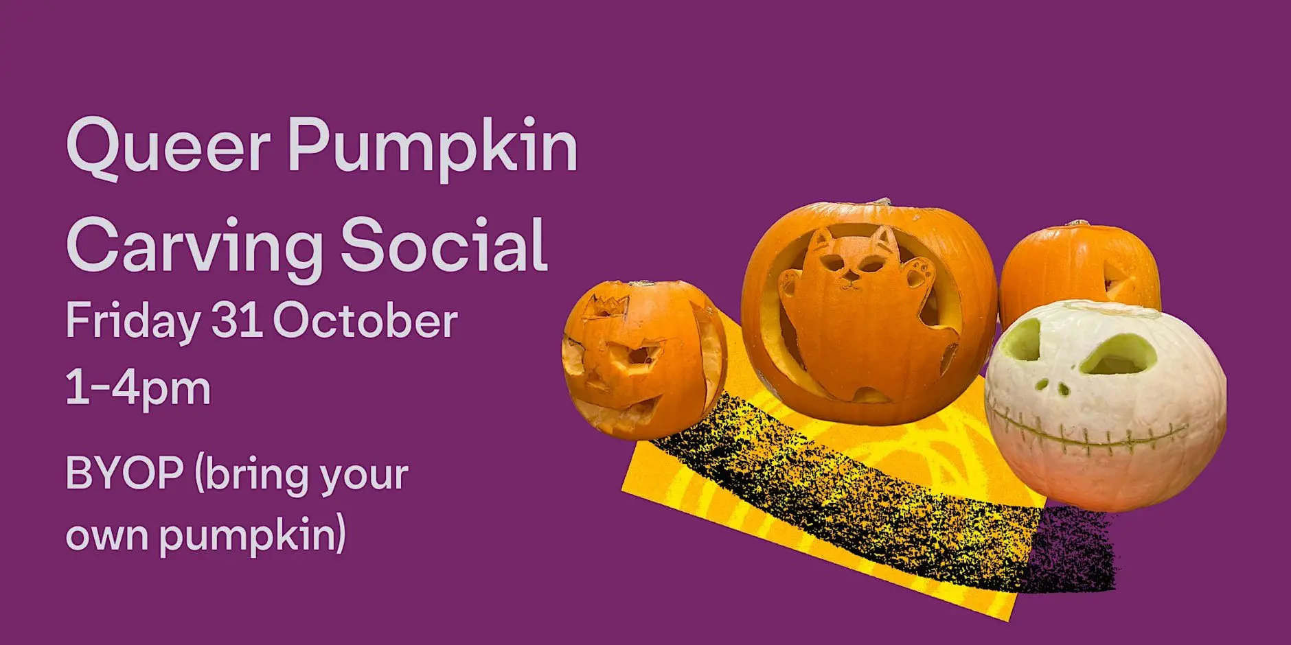 Queer Pumpkin Carving Social