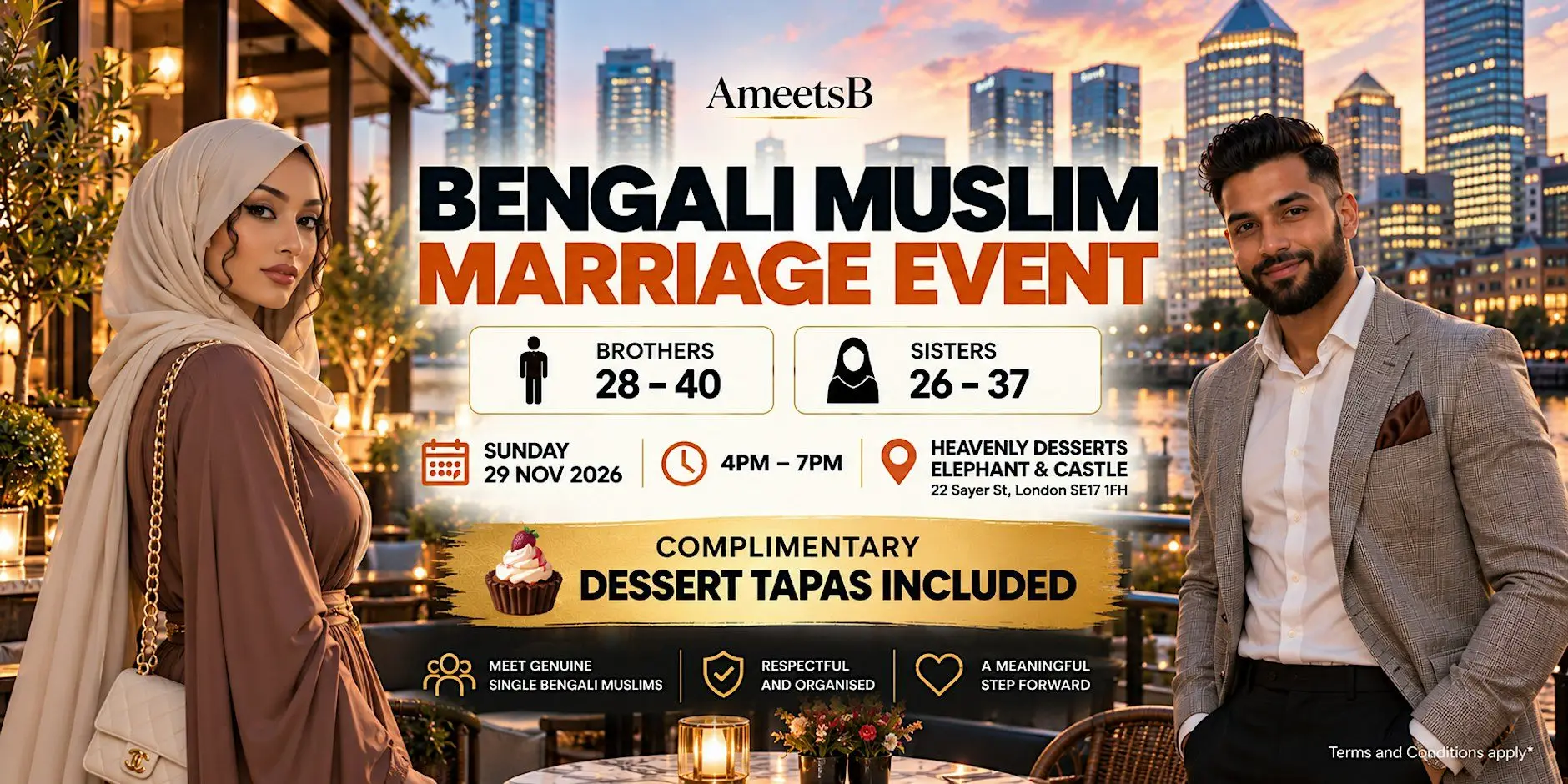Bengali Muslim Marriage Event for Single Muslims in South London Bengali Muslim Marriage Event for Single Muslims in South London