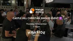 Castle Hill | Christian Singles Event | Hillside Hotel | 12th November