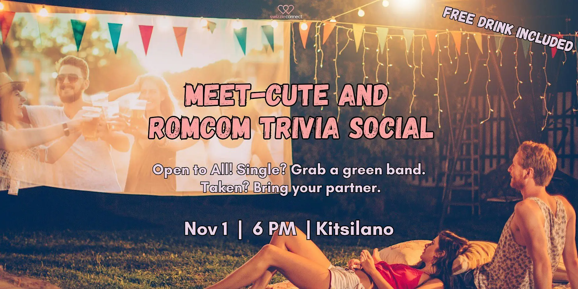 Meet-Cute & Movie Trivia Social: A Cozy Holiday Season Opener Meet-Cute & Movie Trivia Social: A Cozy Holiday Season Opener