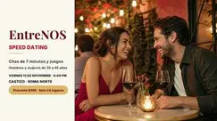 EntreNOS | Speed Dating Mixto de 30 a 45 años | Roma Norte EntreNOS | Speed Dating Mixto de 30 a 45 años | Roma Norte