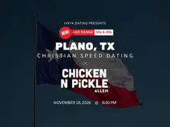 Plano Christian Speed Dating | IYKYK Dating | 33-49 | 11/18/26