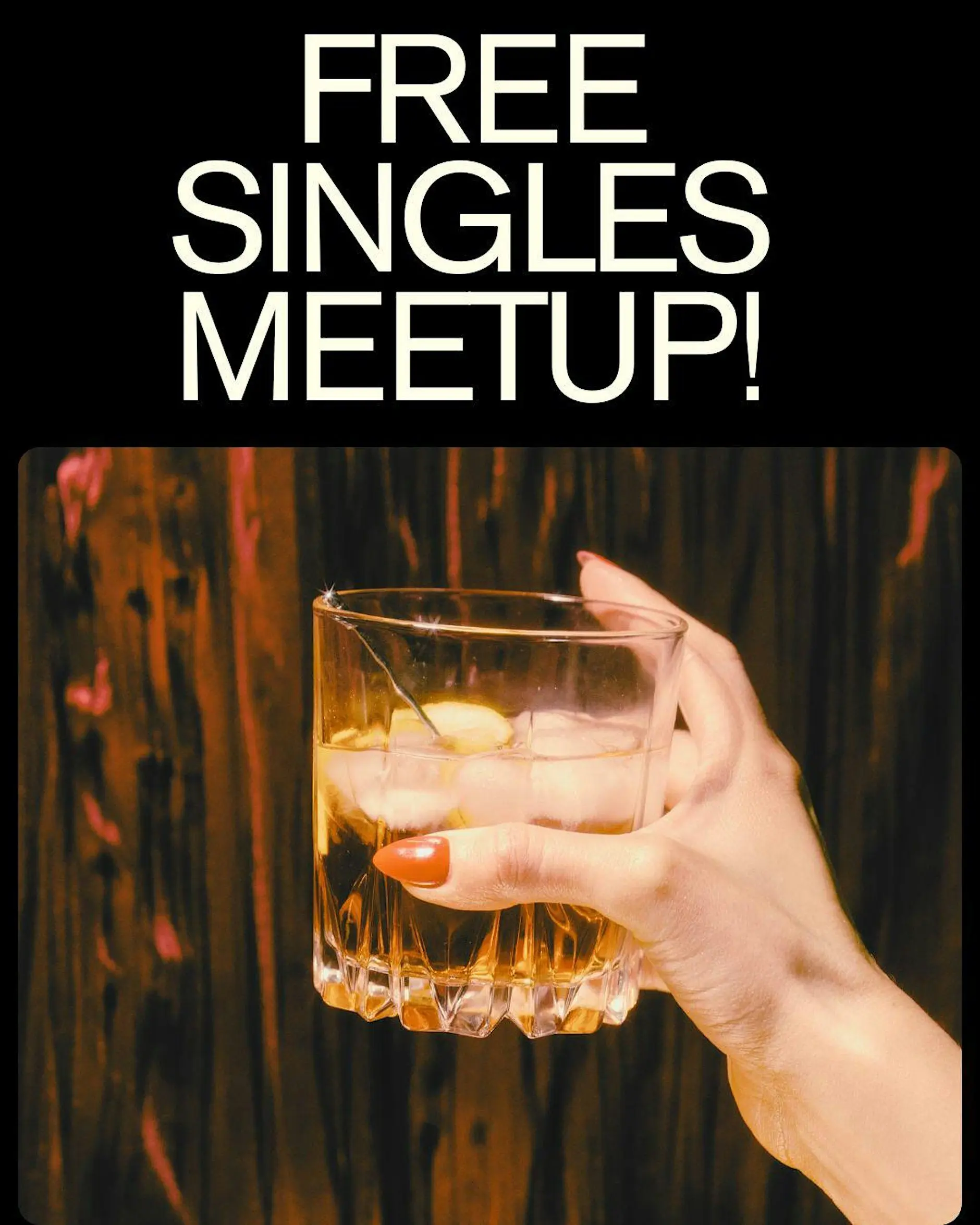 Singles Mixer for ages 21-35, complimentary cosmo at check in! Singles Mixer for ages 21-35, complimentary cosmo at check in!