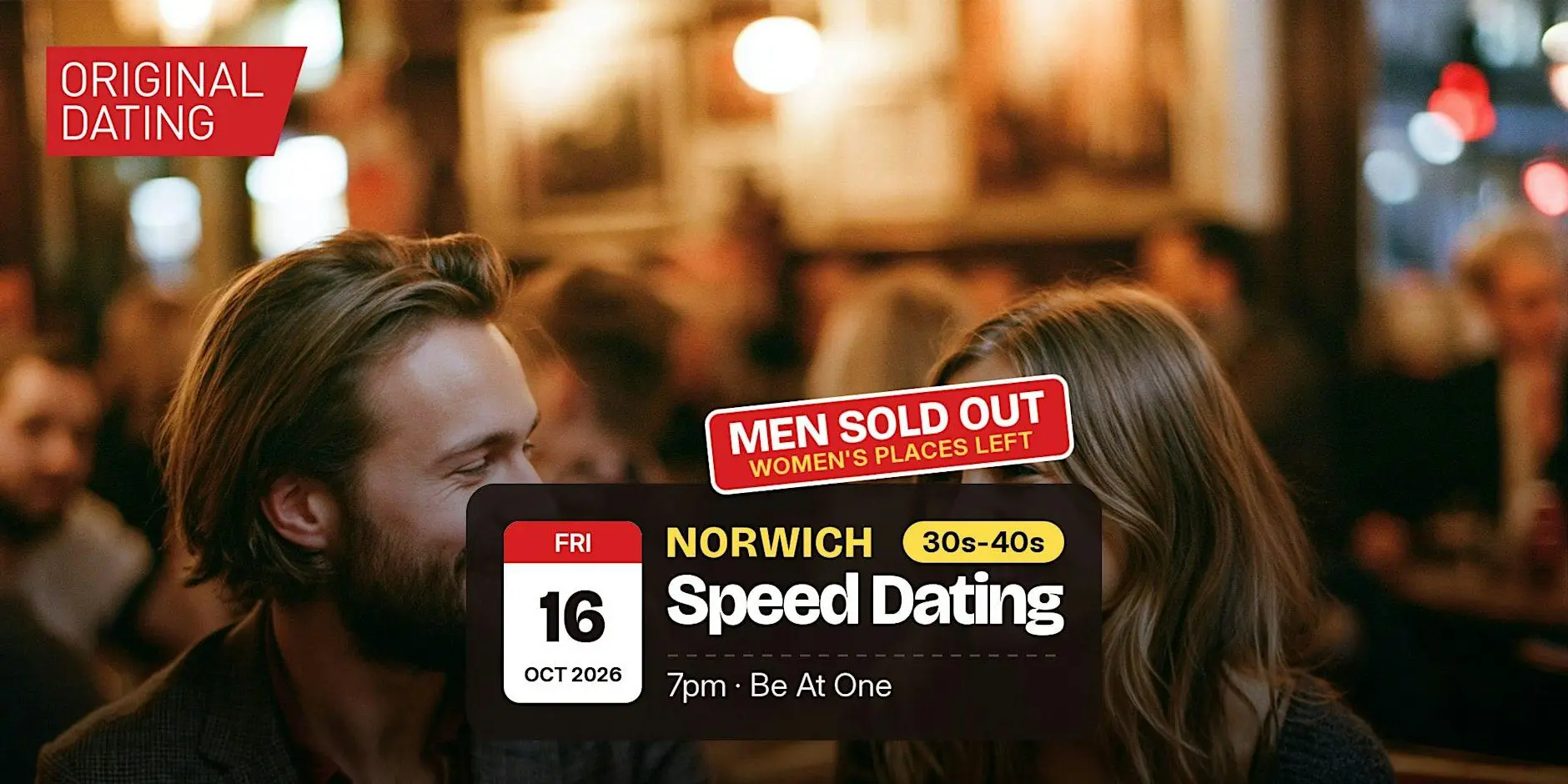 Speed Dating in Norwich @ Be At One | 30s-40s Speed Dating in Norwich @ Be At One | 30s-40s