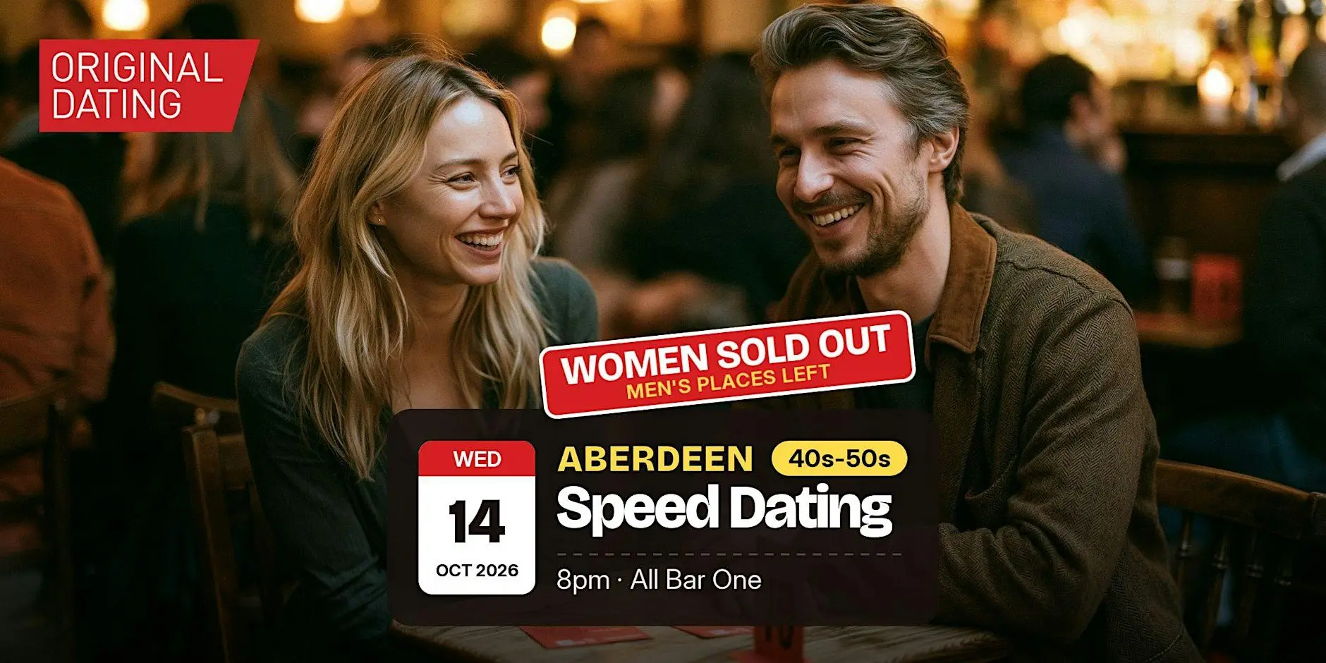 Speed Dating in Aberdeen @ All Bar One | 40s-50s