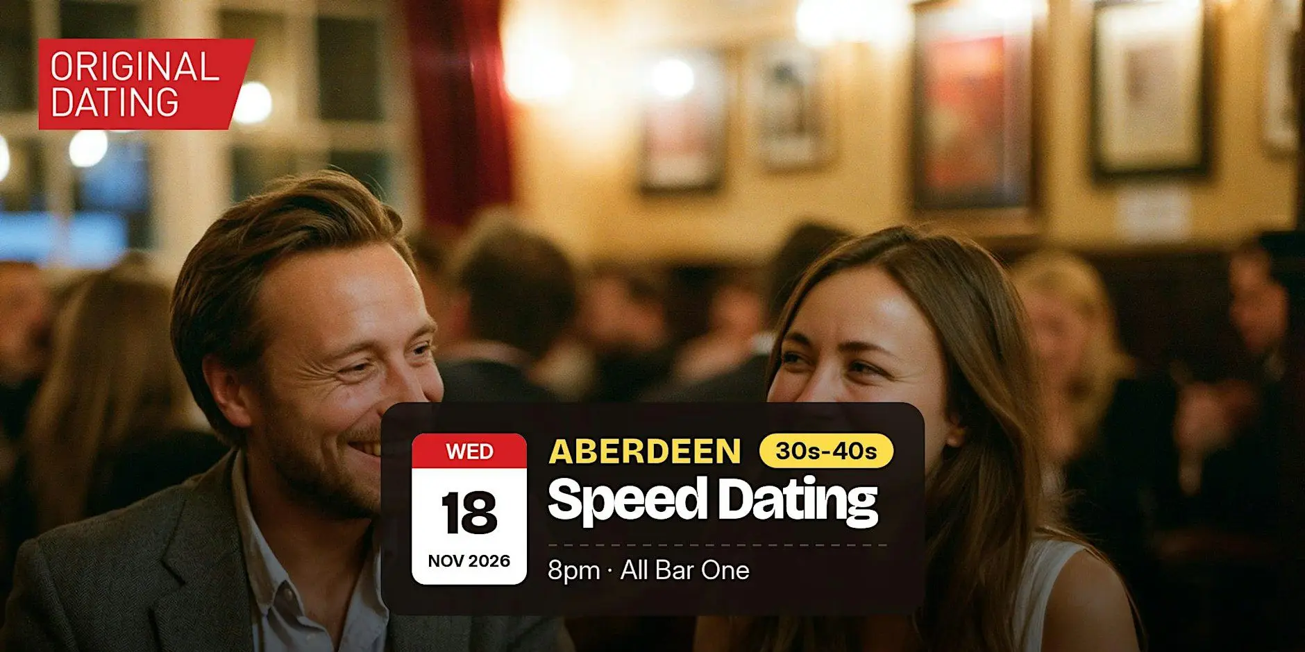 Speed Dating in Aberdeen @ All Bar One | 30s-40s