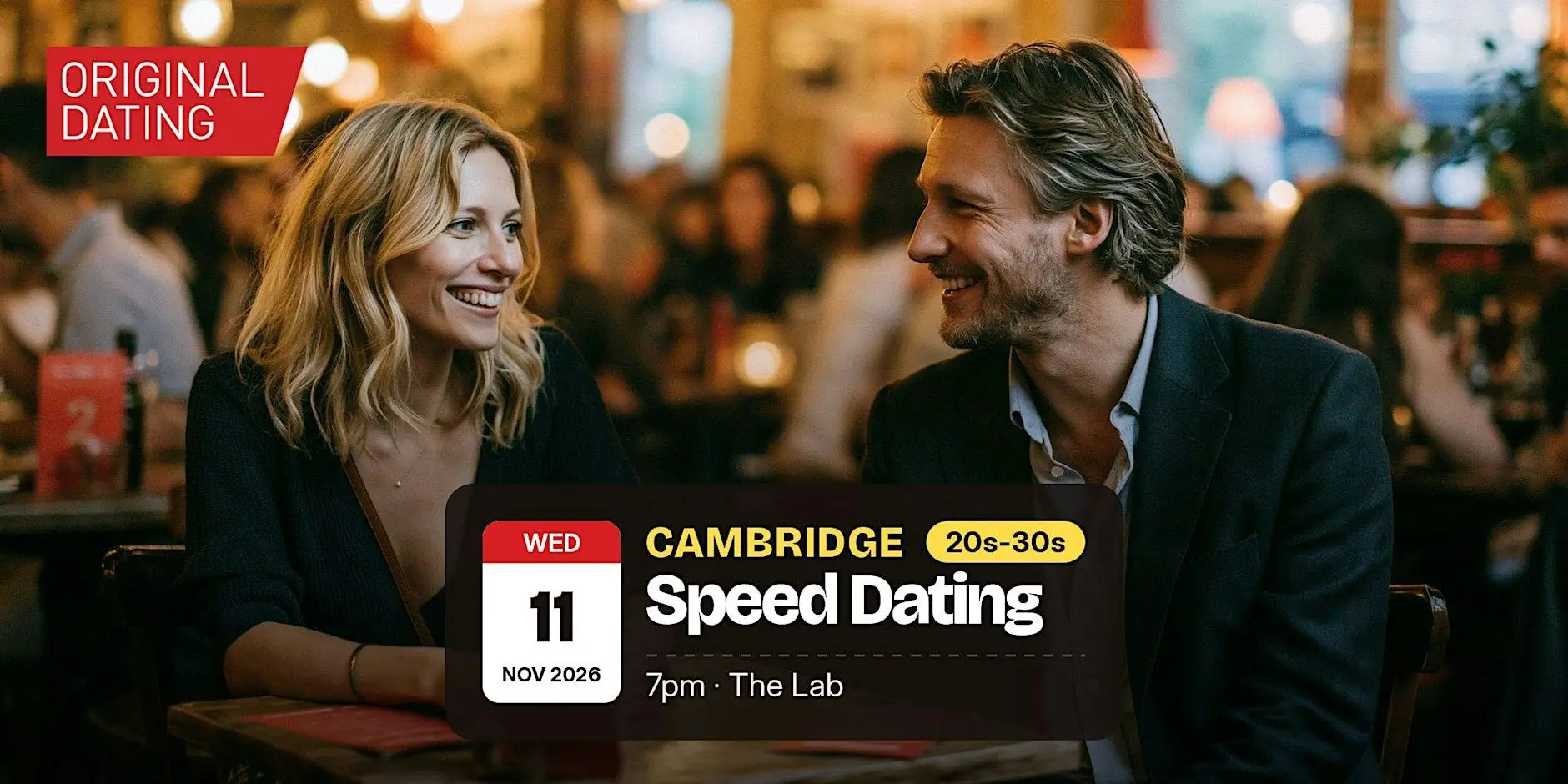Speed Dating in Cambridge @ The Lab | 20s-30s
