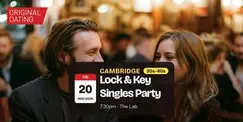 Lock & Key Singles Party in Cambridge @ The Lab | 30s-40s