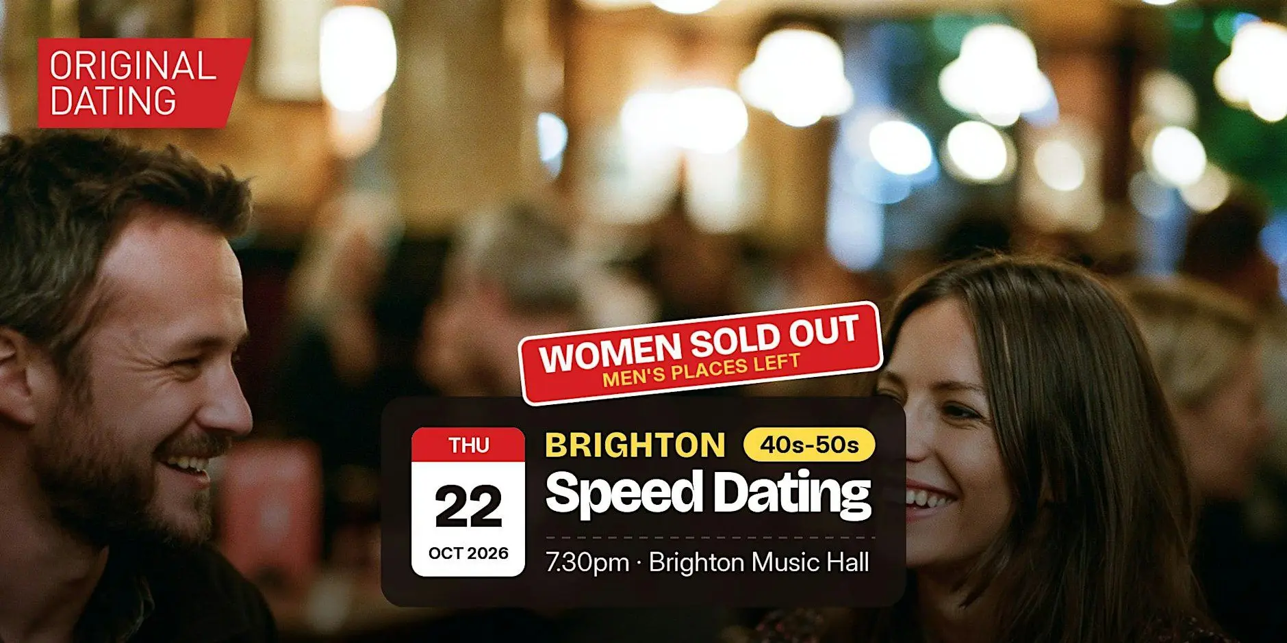 Speed Dating in Brighton @ Brighton Music Hall | 40s-50s Speed Dating in Brighton @ Brighton Music Hall | 40s-50s