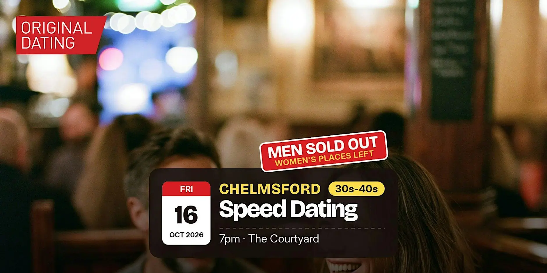 Speed Dating in Chelmsford @ The Courtyard | 30s-40s