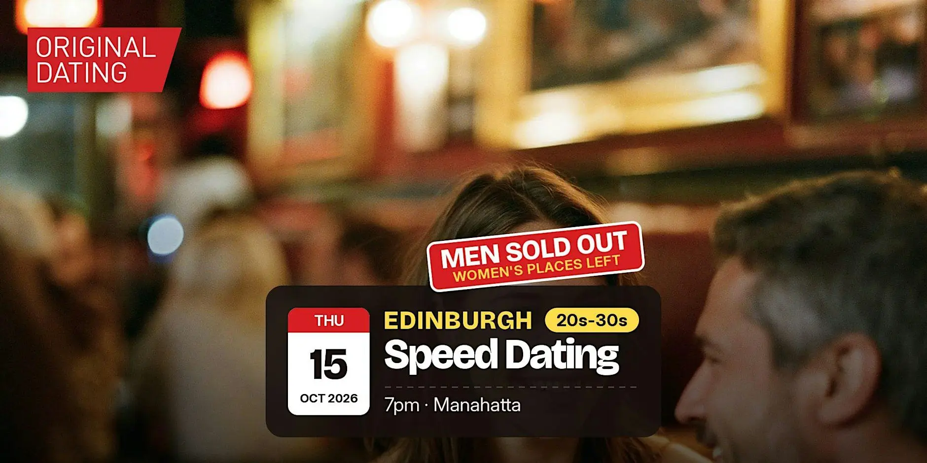 Speed Dating in Edinburgh @ Manahatta | 20s-30s Speed Dating in Edinburgh @ Manahatta | 20s-30s