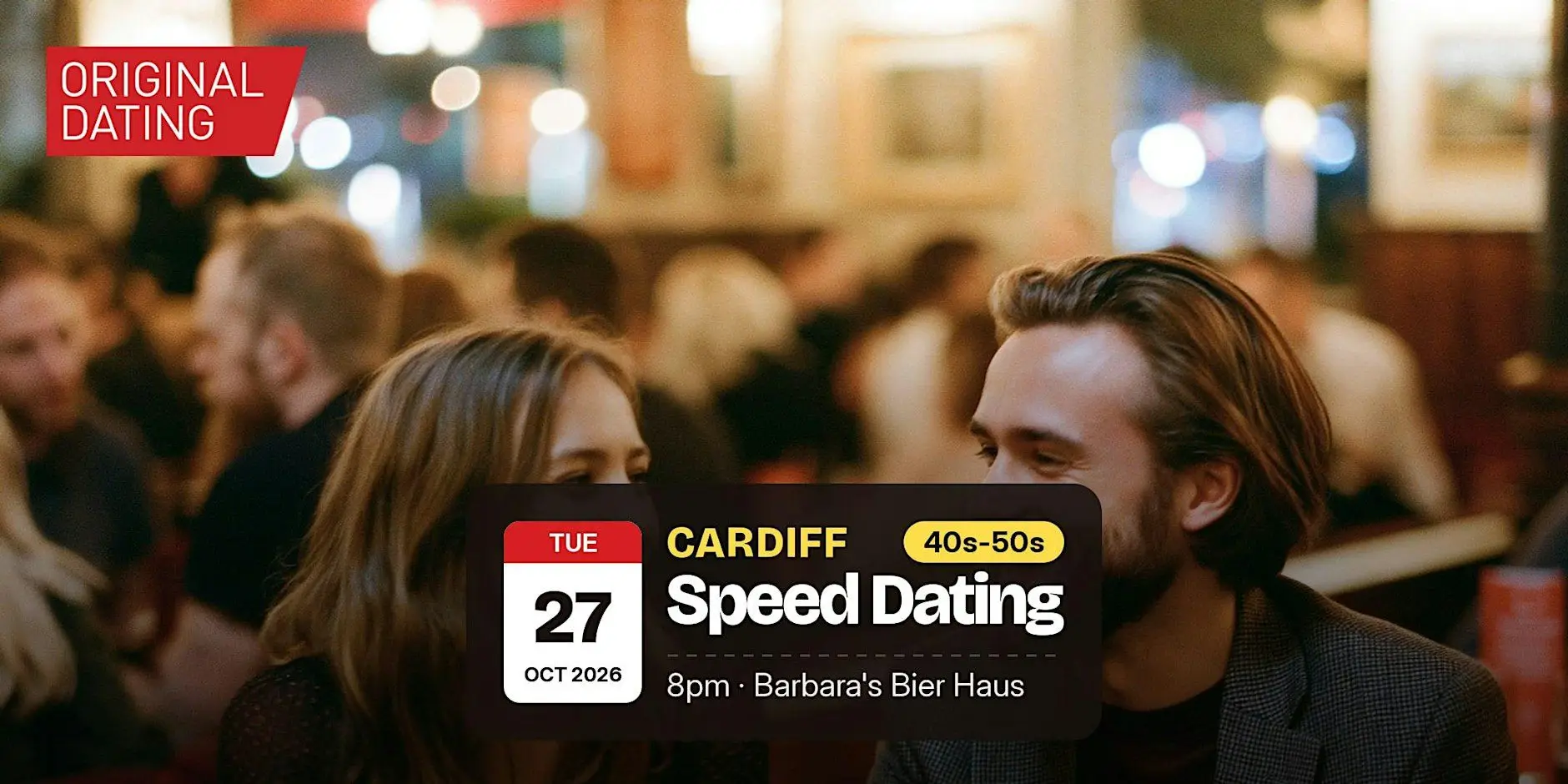 Speed Dating in Cardiff @ Barbara's Bier Haus | 40s-50s Speed Dating in Cardiff @ Barbara's Bier Haus | 40s-50s