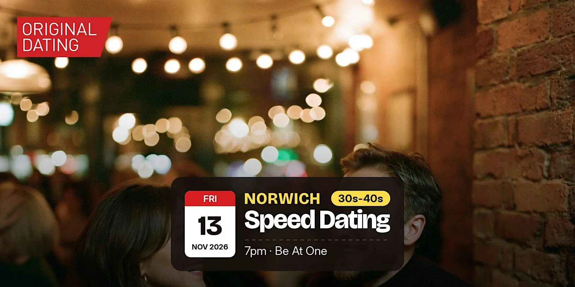 Speed Dating in Norwich @ Be At One | 30s-40s Speed Dating in Norwich @ Be At One | 30s-40s