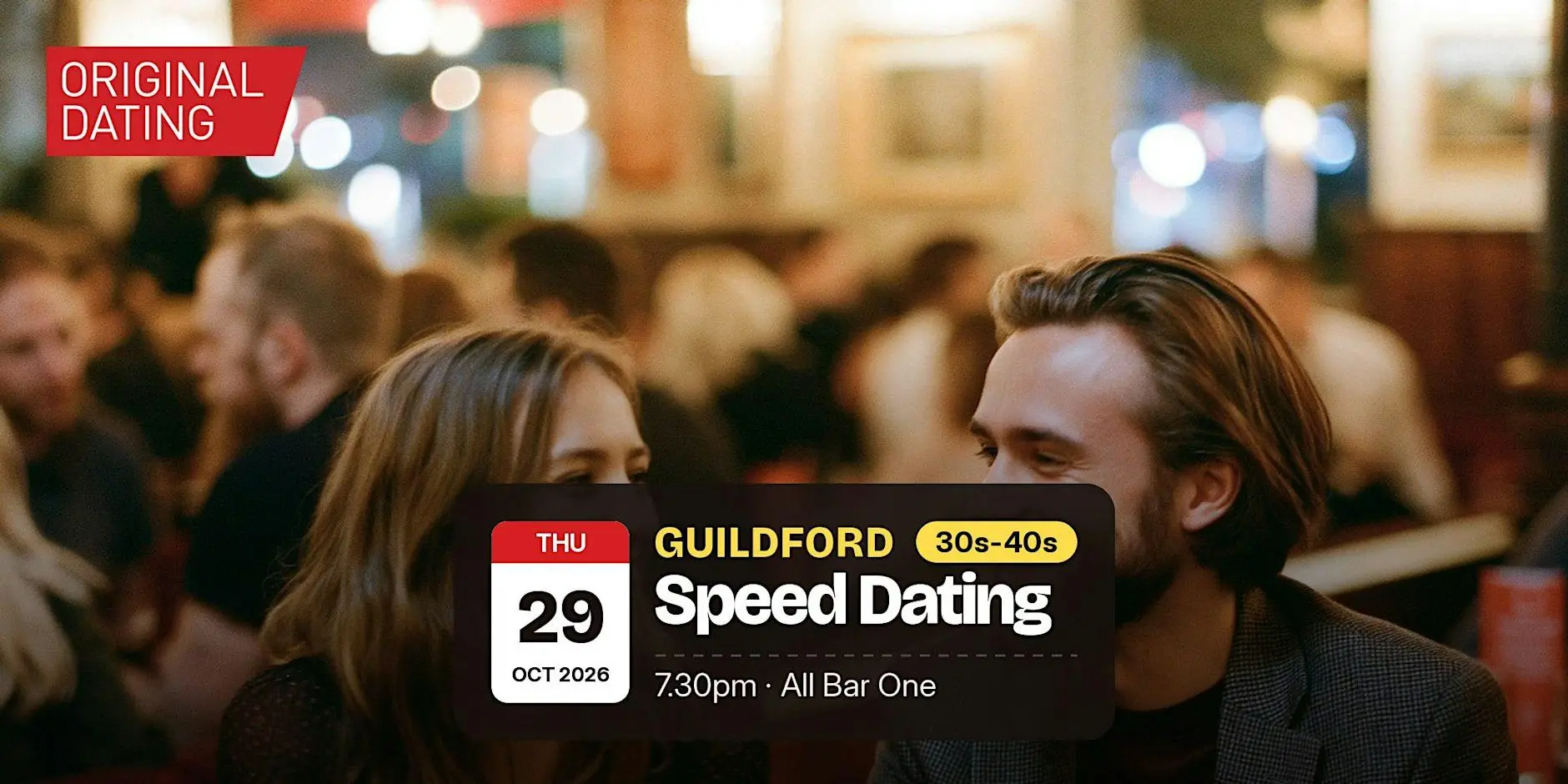 Speed Dating in Guildford @ All Bar One | 30s-40s Speed Dating in Guildford @ All Bar One | 30s-40s