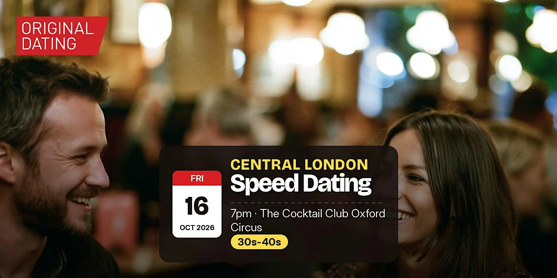 Speed Dating in Central London @ The Cocktail Club Oxford Circus | 30s-40s Speed Dating in Central London @ The Cocktail Club Oxford Circus | 30s-40s