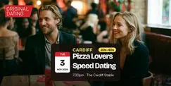 Pizza Lovers Speed Dating in Cardiff @ The Cardiff Stable | 30s-40s Pizza Lovers Speed Dating in Cardiff @ The Cardiff Stable | 30s-40s