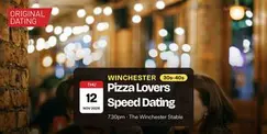 Pizza Lovers Speed Dating in Winchester @ The Winchester Stable | 30s-40s Pizza Lovers Speed Dating in Winchester @ The Winchester Stable | 30s-40s