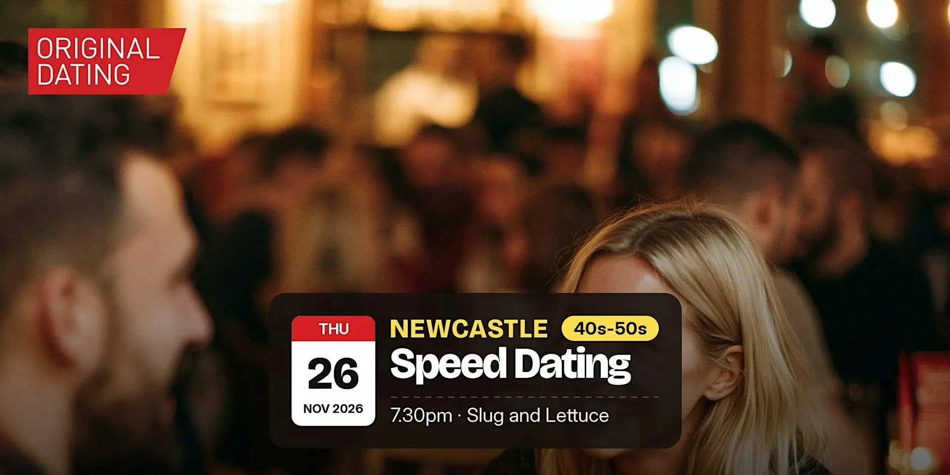 Speed Dating in Newcastle @ Slug and Lettuce | 40s-50s