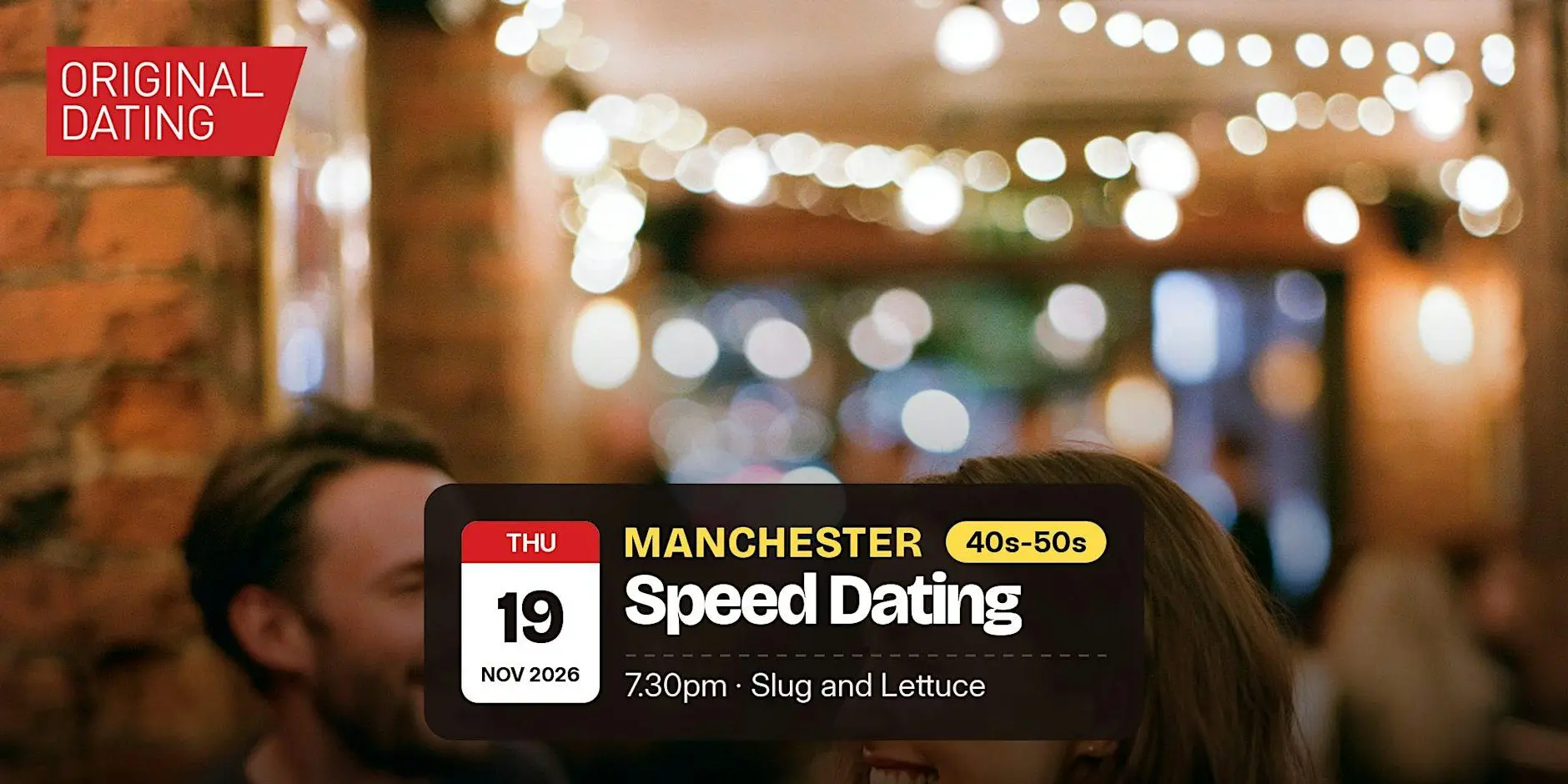 Speed Dating in Manchester @ Slug and Lettuce | 40s-50s