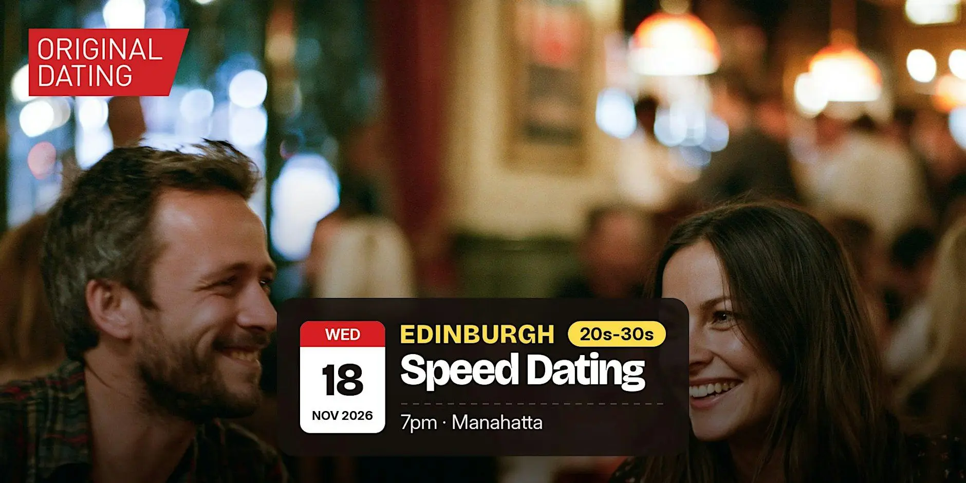 Speed Dating in Edinburgh @ Manahatta | 20s-30s Speed Dating in Edinburgh @ Manahatta | 20s-30s