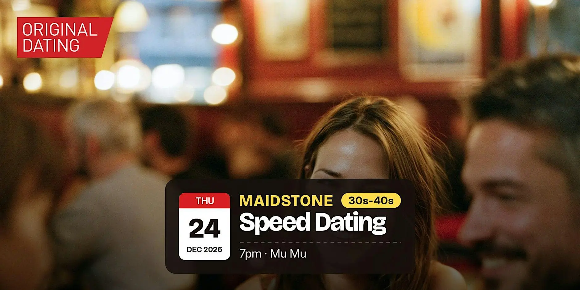 Speed Dating in Maidstone @ Mu Mu | 30s-40s