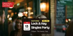 Lock & Key Singles Party in Oxford @ The Varsity Club | 30s-40s
