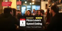 Pizza Lovers Speed Dating in Cardiff @ The Cardiff Stable | 30s-40s Pizza Lovers Speed Dating in Cardiff @ The Cardiff Stable | 30s-40s