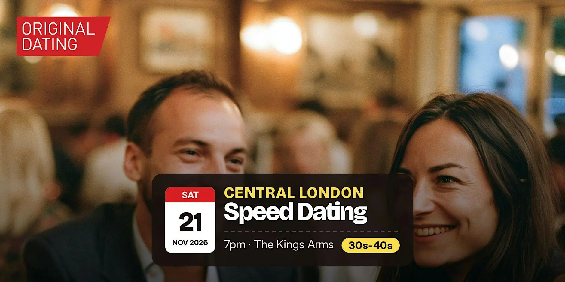 Speed Dating in Central London @ The Kings Arms | 30s-40s Speed Dating in Central London @ The Kings Arms | 30s-40s
