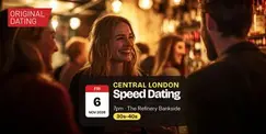 Speed Dating in Central London @ The Refinery Bankside | 30s-40s Speed Dating in Central London @ The Refinery Bankside | 30s-40s