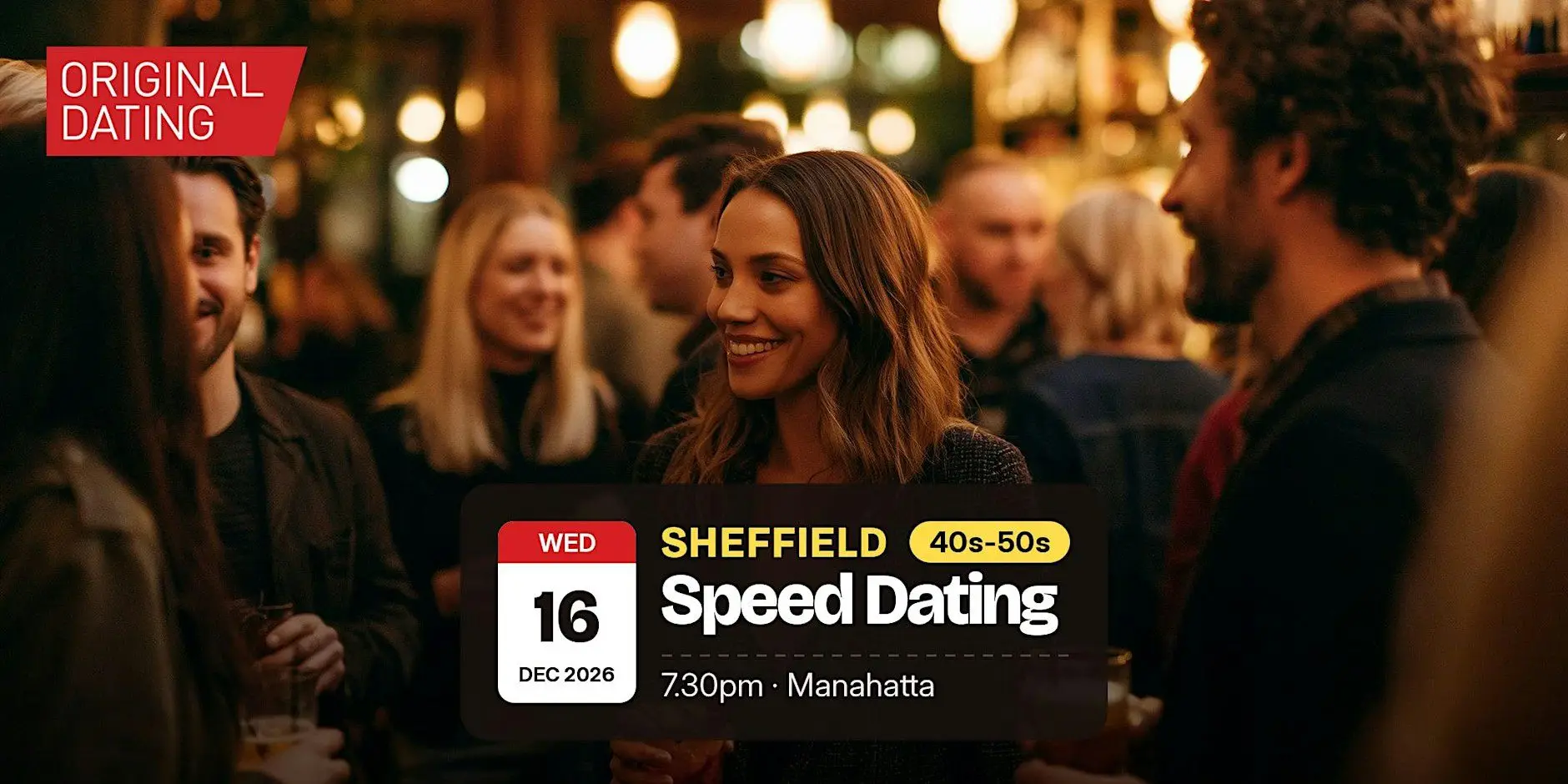Speed Dating in Sheffield @ Manahatta | 40s-50s