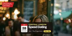 Speed Dating in Central London @ The Kings Arms | 30s-40s Speed Dating in Central London @ The Kings Arms | 30s-40s