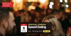 Speed Dating in Central London @ The Kings Arms | 30s-40s Speed Dating in Central London @ The Kings Arms | 30s-40s