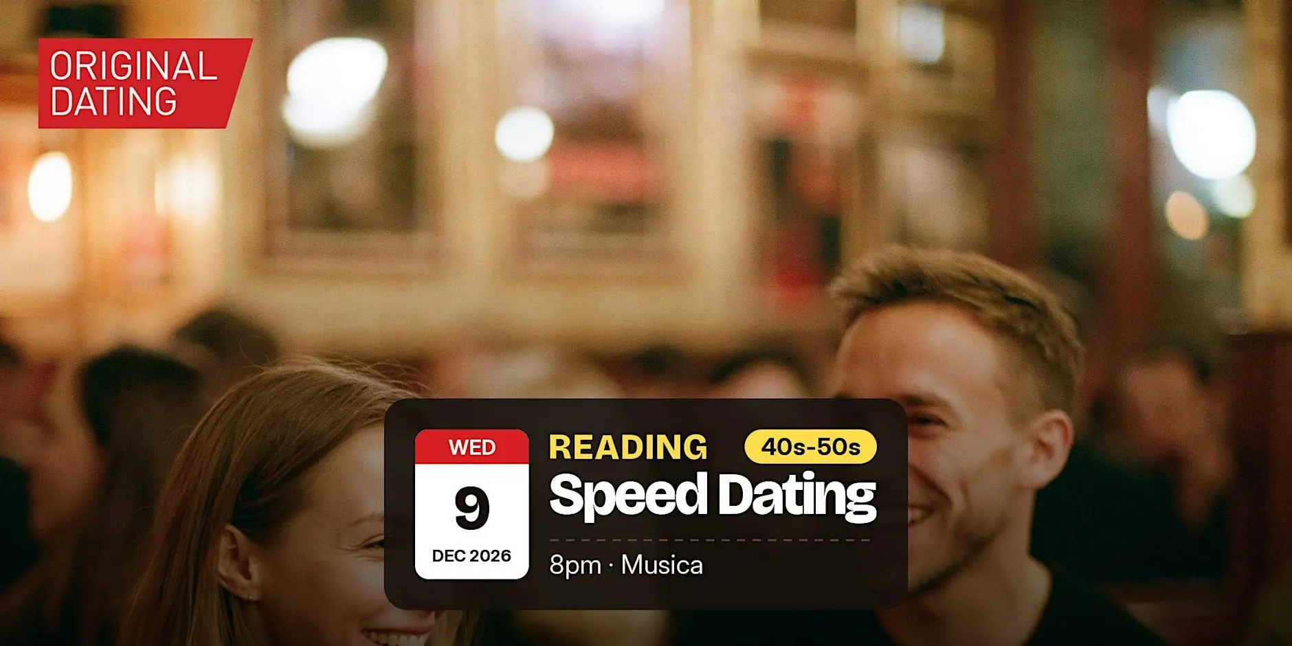 Speed Dating in Reading @ Musica | 40s-50s Speed Dating in Reading @ Musica | 40s-50s
