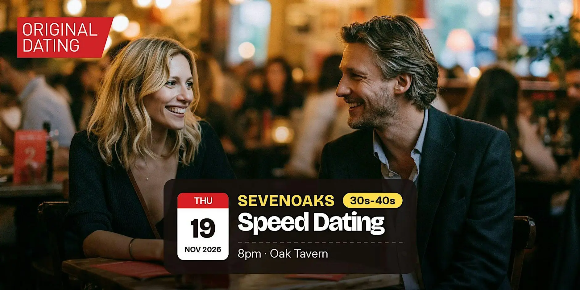 Speed Dating in Sevenoaks @ Oak Tavern | 30s-40s