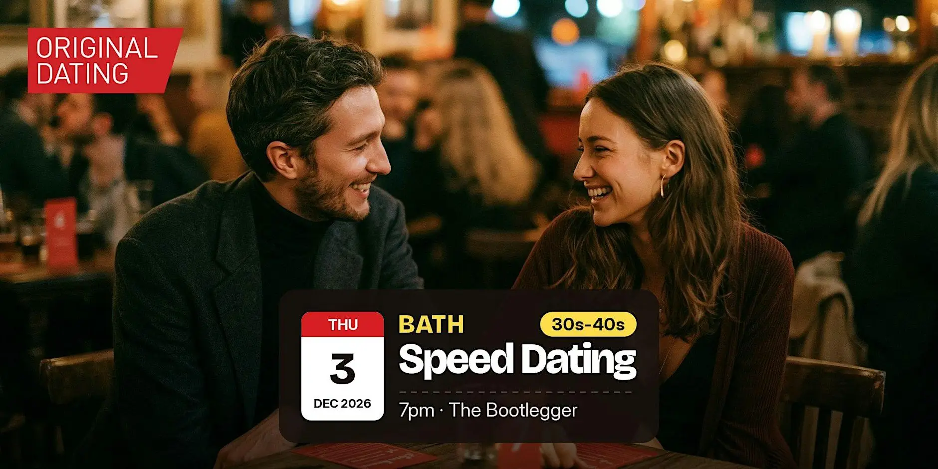 Speed Dating in Bath @ The Bootlegger | 30s-40s Speed Dating in Bath @ The Bootlegger | 30s-40s