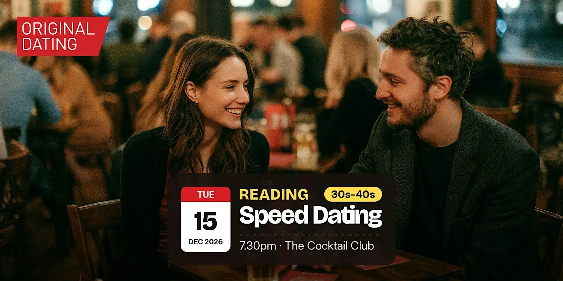 Speed Dating in Reading @ The Cocktail Club | 30s-40s