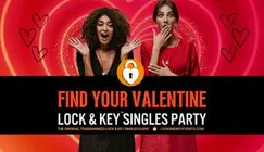 DC FIND YOUR VALENTINE LOCK & KEY SINGLES PARTY 30s/40s/50s Arlington VA