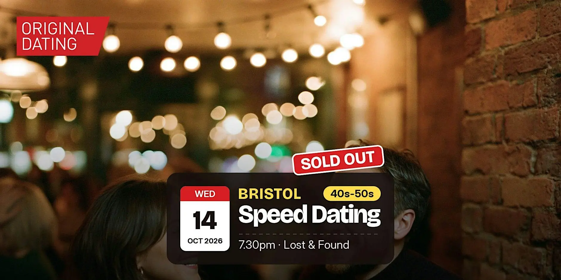 Speed Dating in Bristol @ Lost & Found | 40s-50s Speed Dating in Bristol @ Lost & Found | 40s-50s