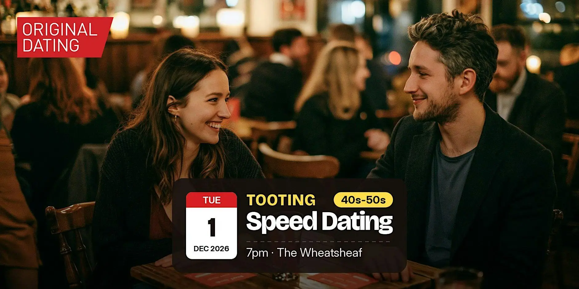 Speed Dating in Tooting @ The Wheatsheaf | 40s-50s Speed Dating in Tooting @ The Wheatsheaf | 40s-50s