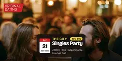 Singles Party in The City @ The Happenstance (Lounge Bar) | 40s-50s Singles Party in The City @ The Happenstance (Lounge Bar) | 40s-50s