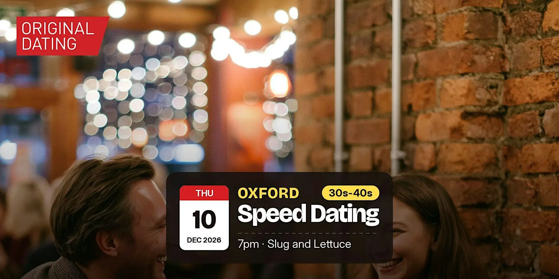 Speed Dating in Oxford @ Slug and Lettuce | 30s-40s Speed Dating in Oxford @ Slug and Lettuce | 30s-40s