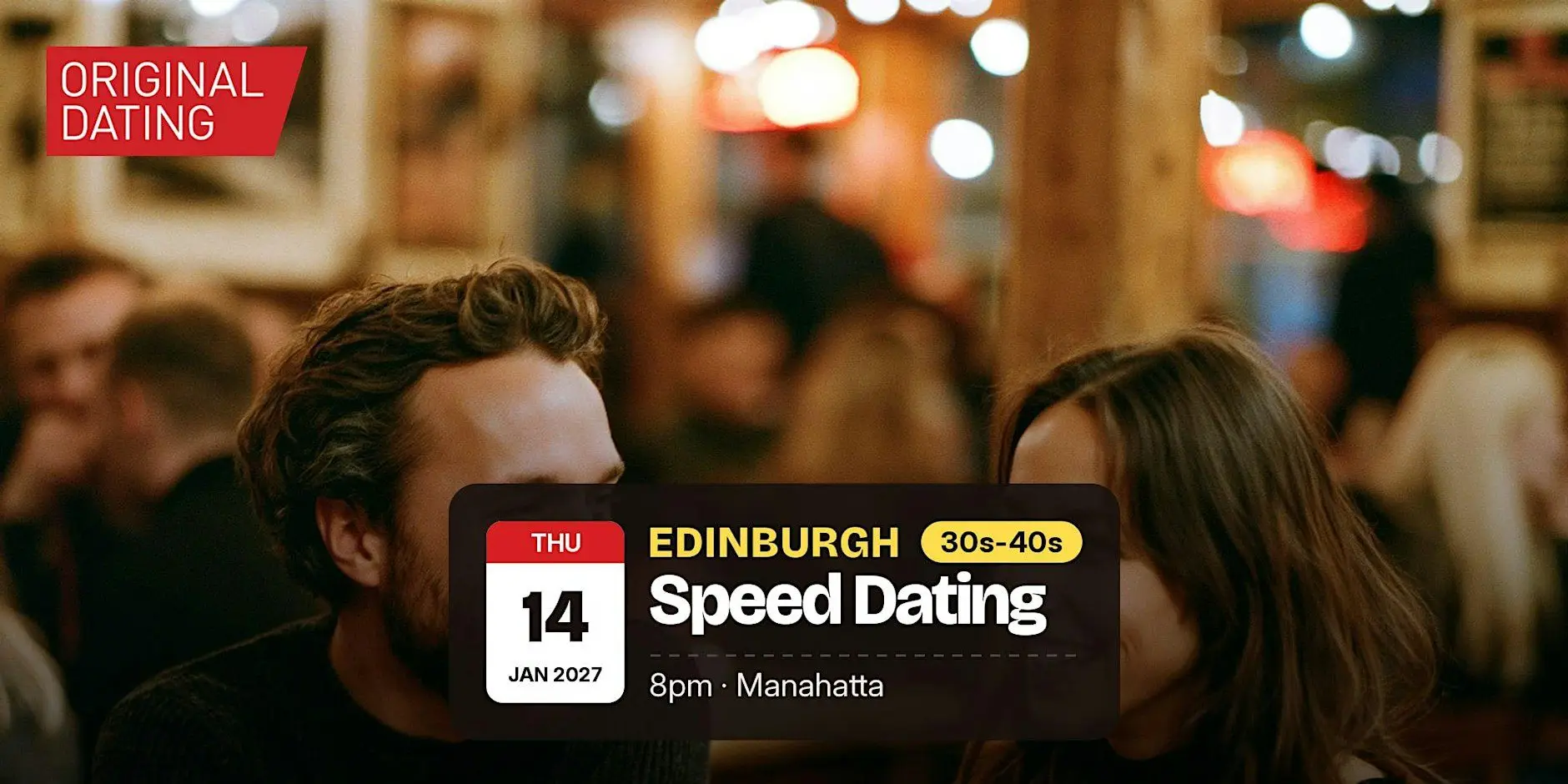 Speed Dating in Edinburgh @ Manahatta | 30s-40s Speed Dating in Edinburgh @ Manahatta | 30s-40s